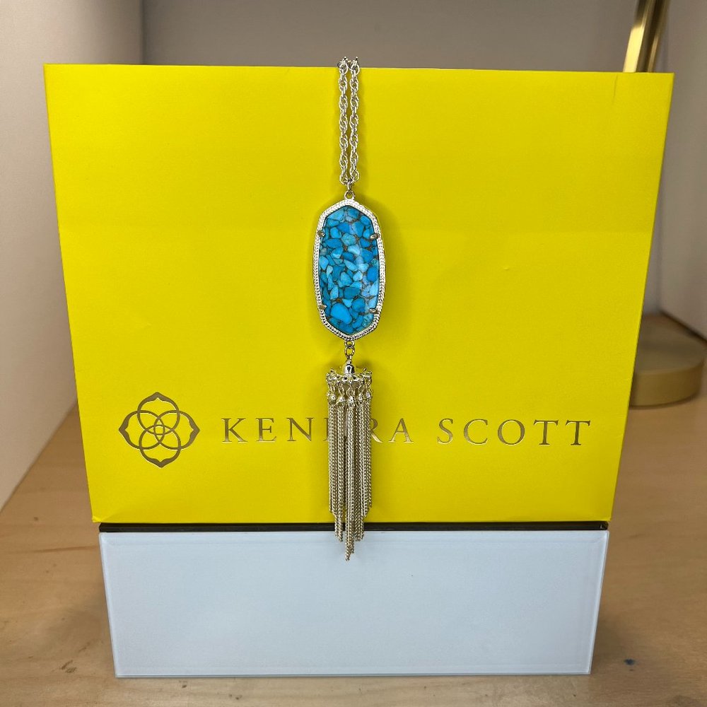 Kendra Scott Rayne Turquoise/Gold
